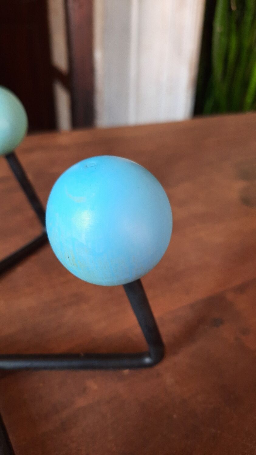 Wall-mounted coat rack 4 balls