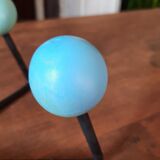 Wall-mounted coat rack 4 balls