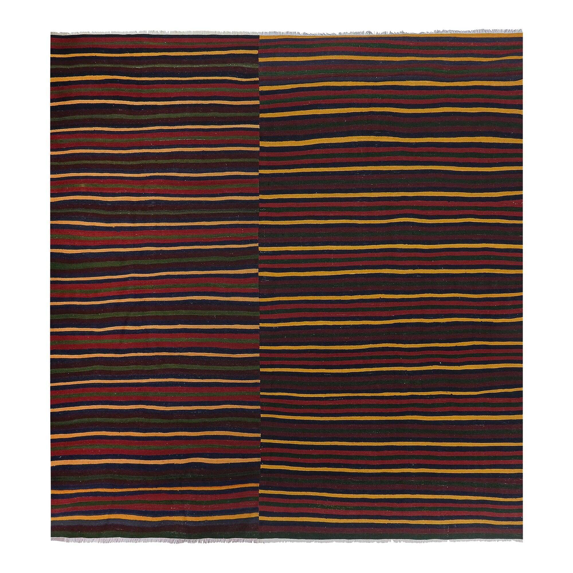 Tapis Kilim turc vintage tissé main