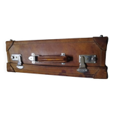 Valise en cuir (golden leaf )
