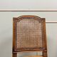 Suite Of Four Cane Chairs In Louis XVI Style Natural Wood