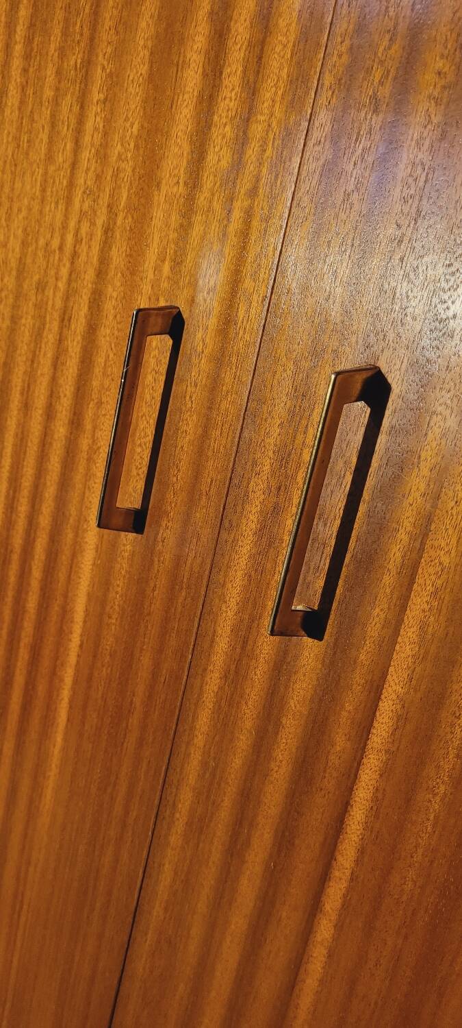 Armoire 60's placage teck