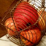 Panier métallique ancien