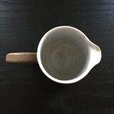 Pichet grès décor bleu