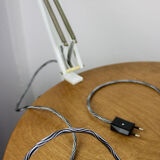 White Adjustable Achitect Table Lamp, 1970s