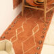 Tapis berbere 80 x 240 cm orange
