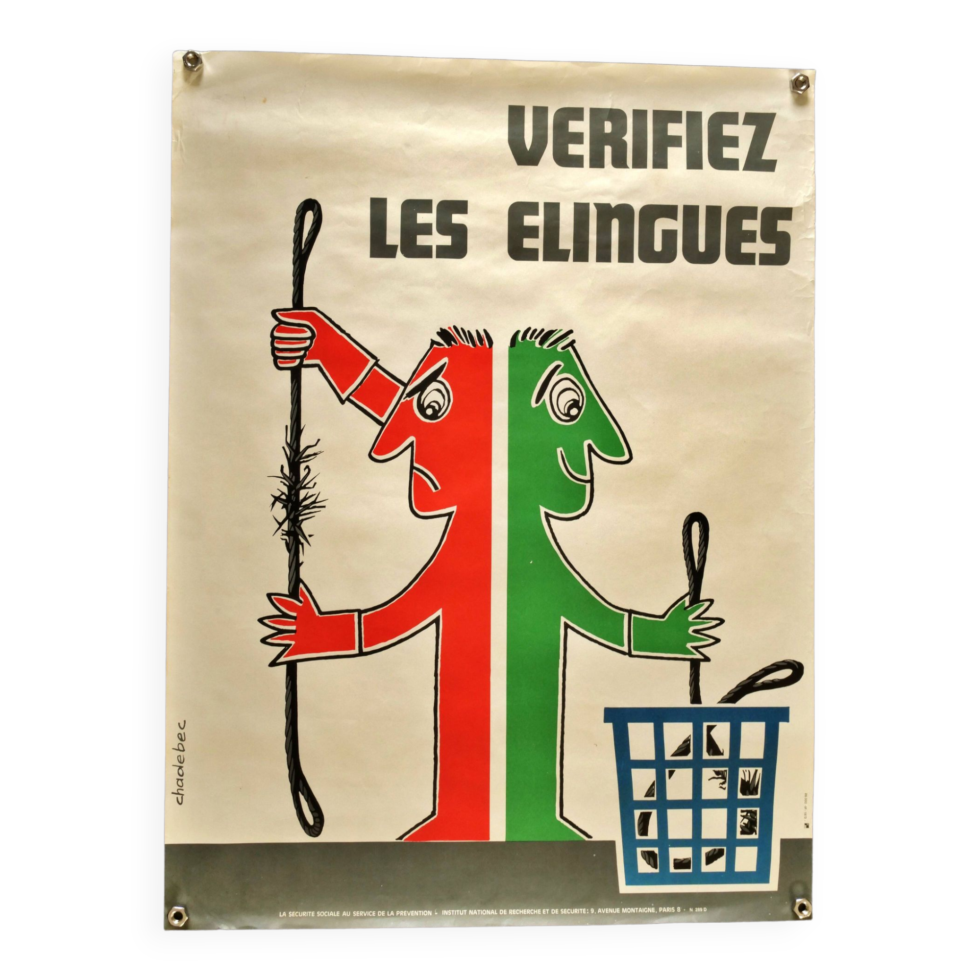 Original chadebec poster