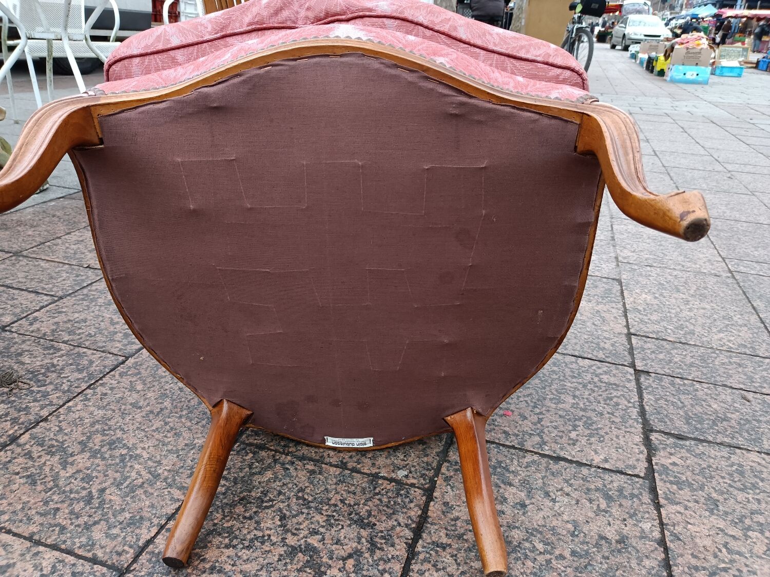 Pair of antique armchairs louis xv style