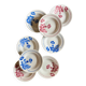 Set of 8 vintage deep plates, Edmond de Saint Amand -