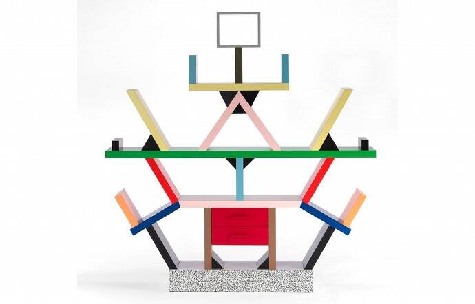Ettore Sottsass - Carlton Library, Memphis Milano edition