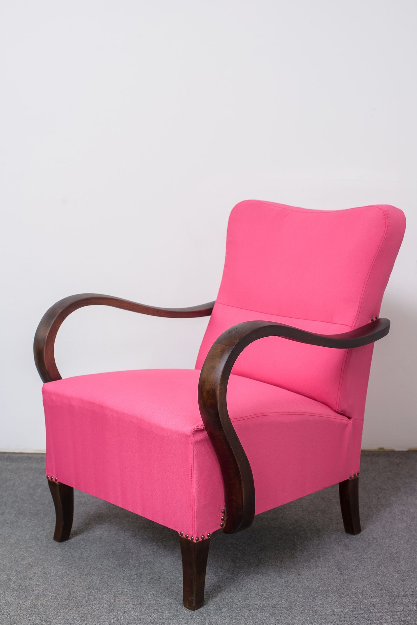 Art deco pink armchairs, 1920