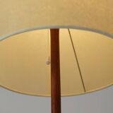 Mid-Century Modern Teak Floor Lamp with Fiberglass Lampshade, 1960s