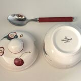 Villeroy & Boch porcelain jam pot / jam maker Vintage new condition
