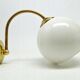 Art Deco style wall lamp, Poland, 1970s