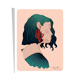 Illustration "Woman and corail" A4