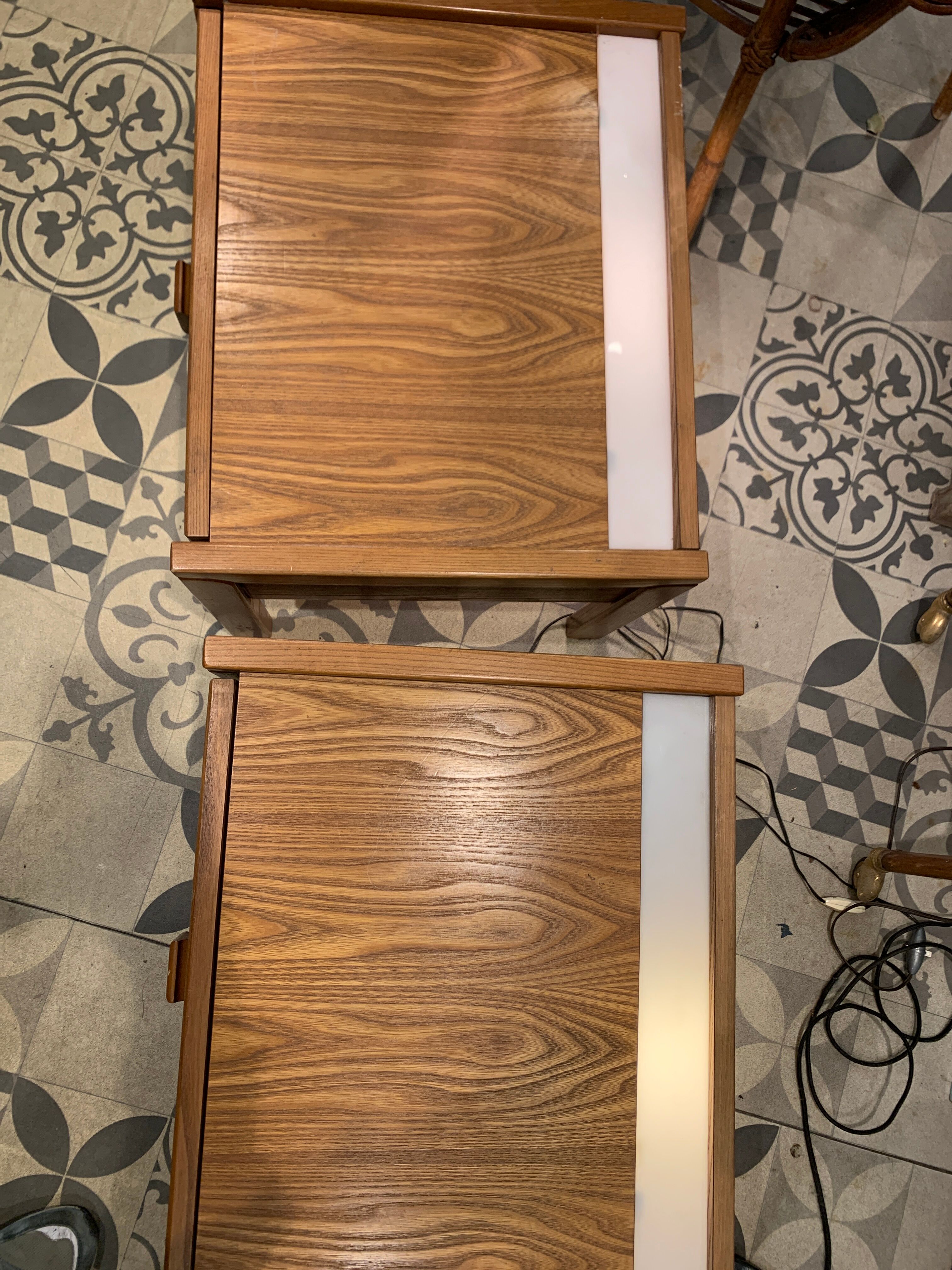 Pair of bedside tables