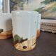 Set of 6 mugs in stoneware workshop of the dove 50s