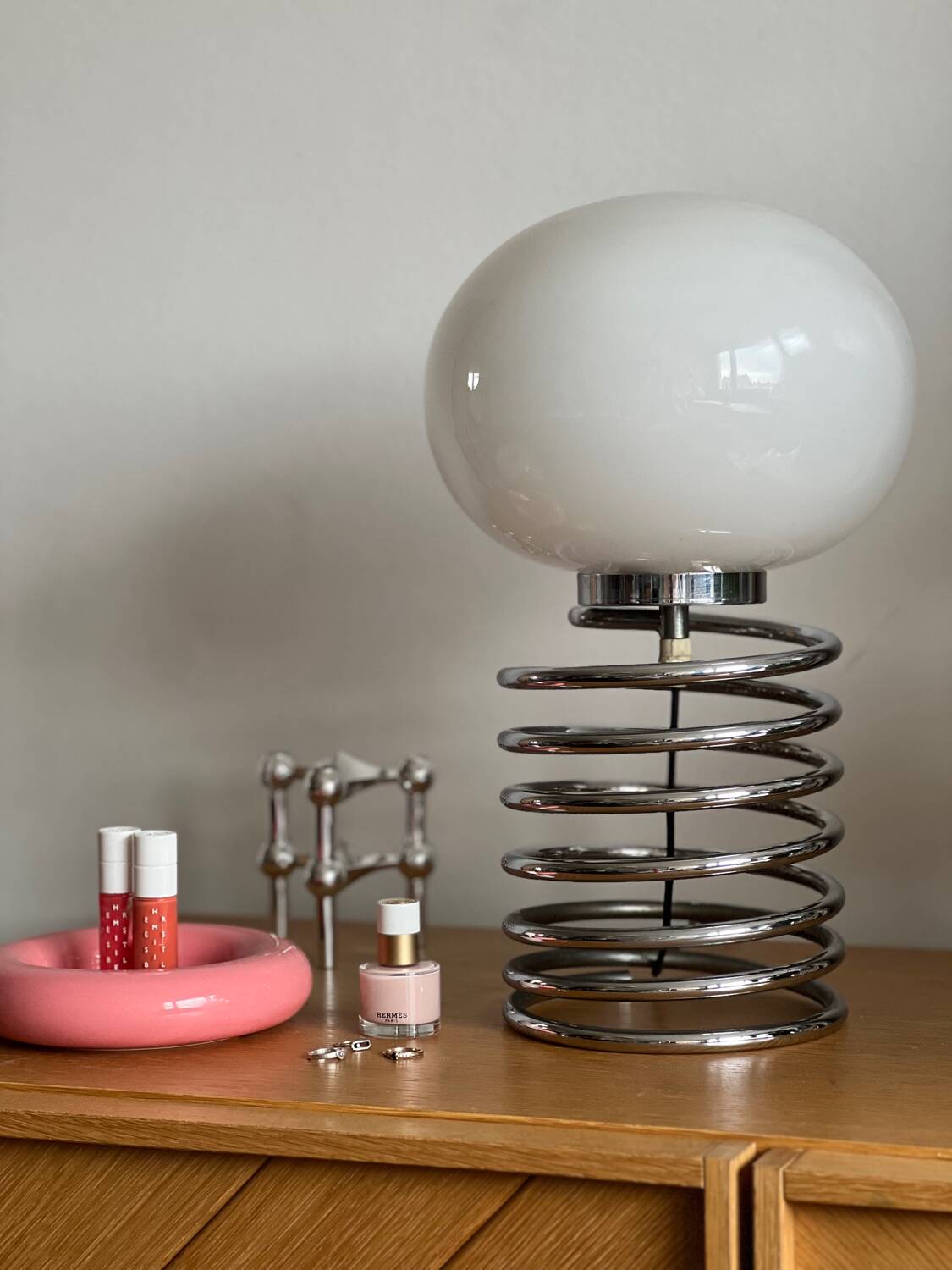 Spiral or Spring Lamp