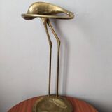 Curved brass umbrella stand