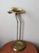Curved brass umbrella stand