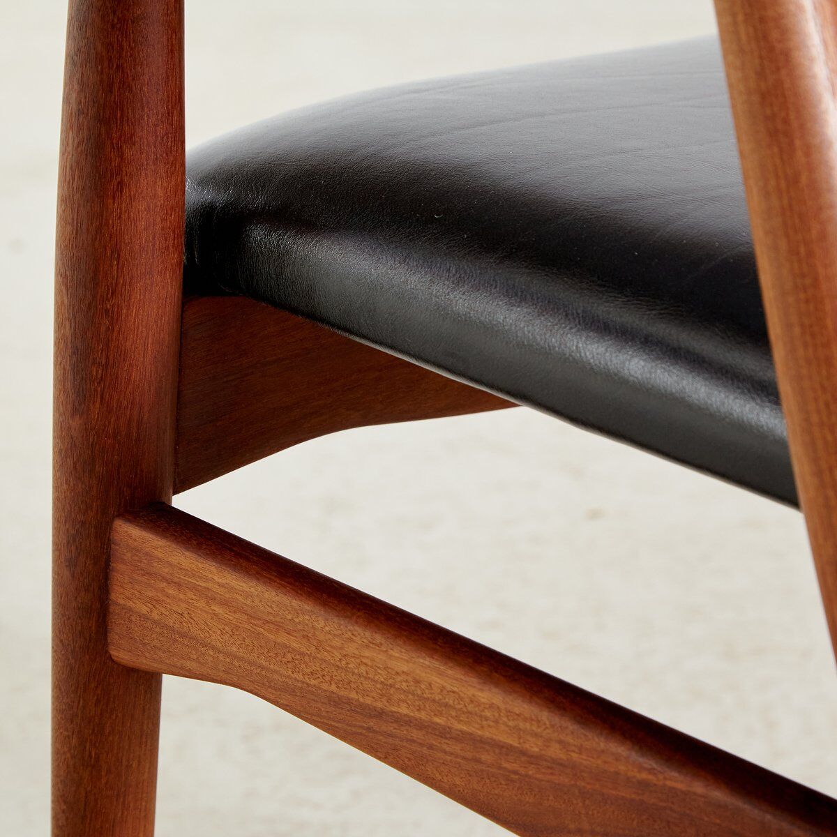 Model chair 213 in teak by Th. Harlev for Farstrup M-bler 60s