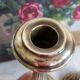 Pair of very old brass candlesticks