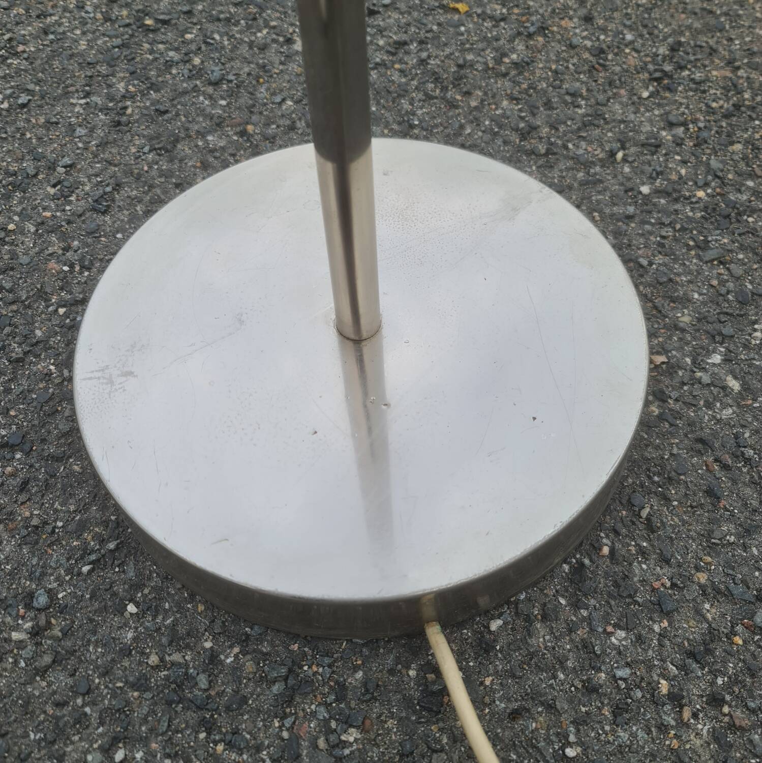 Vintage 1970s space age 3-light floor lamp
