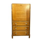 Art Deco period writing desk manufacturing around 1940