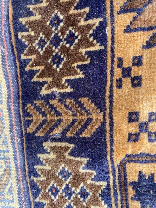 Vintage carpet Belutch 87x148 cm