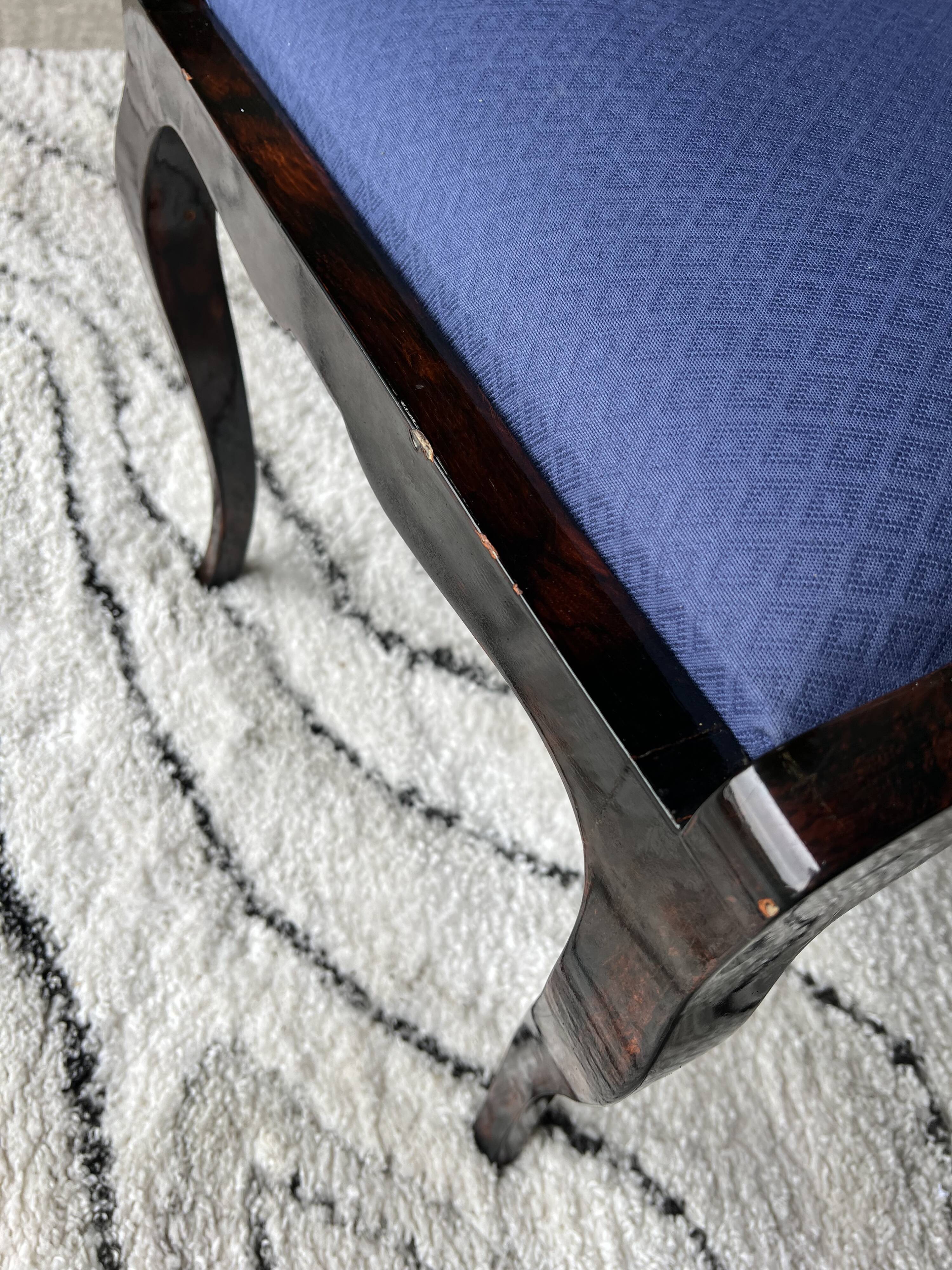 Set of 4 Eric Maville gondola chairs 1980