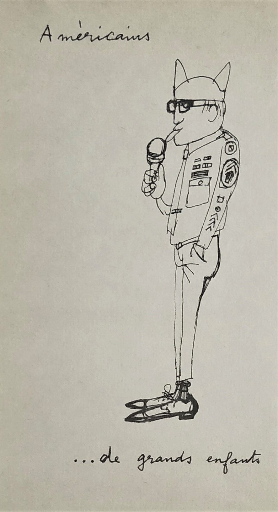 Illustration Americans by Daninos