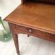 Secretary carved wood