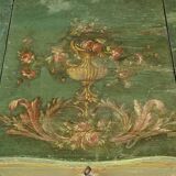 Small Painted Oak Dressing Table, Louis XV style – Late 18th century