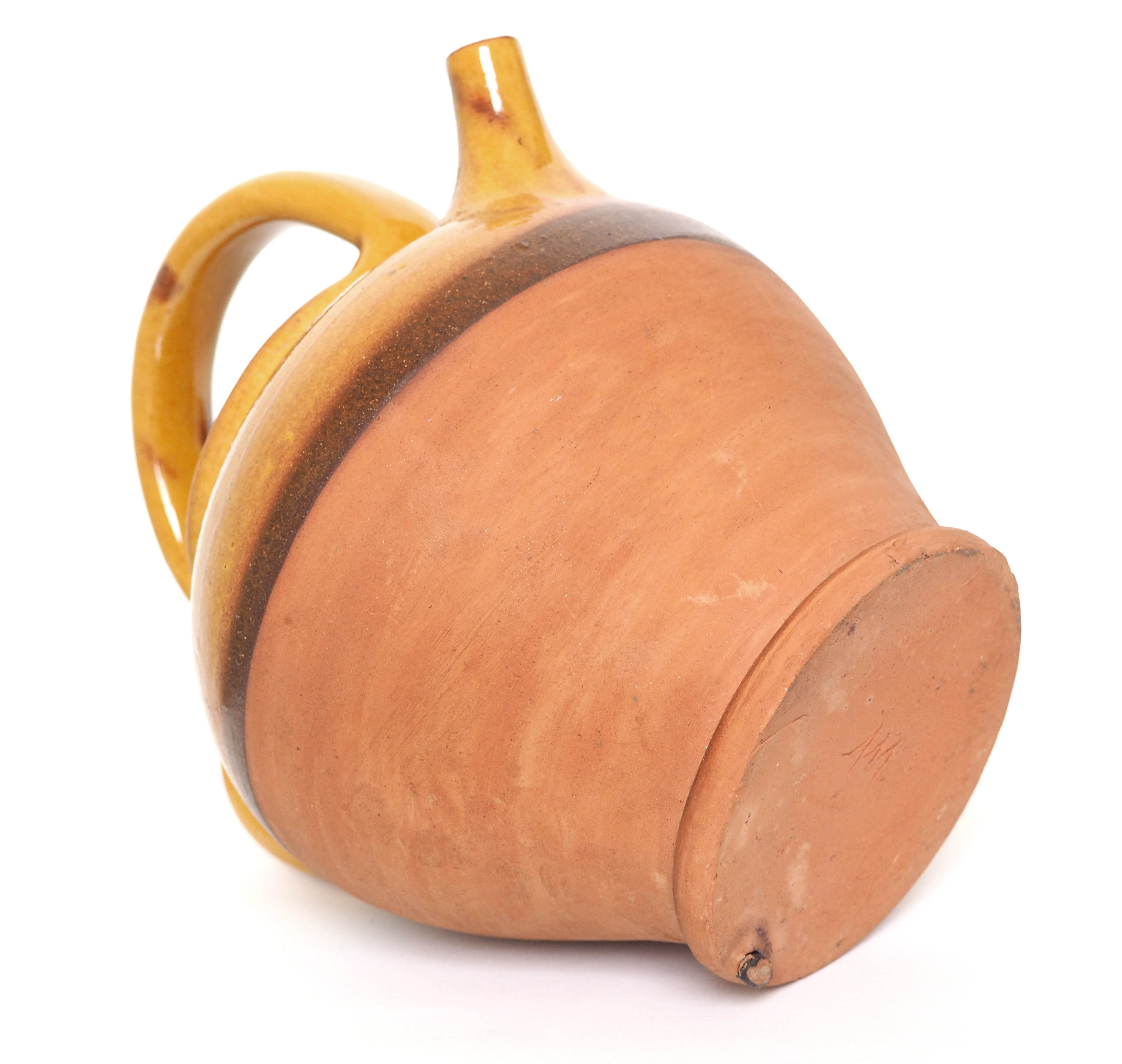 Old terracotta pot