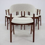 6 chairs in sheepskin fabric upholstery denmark