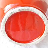 Red ceramic vase from Vallauris