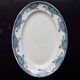 Vintage oval serving platter, Saint Amand earthenware, Nouvelle Usine Céramique