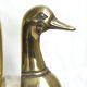 Paire de serre-livres canards