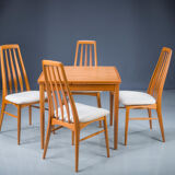 Chaises Eva par Niels Koefoed pour Koefoed Hornslet, années 1960