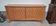 Enfilade 4 doors 1950-1960 compass feet cherry wood