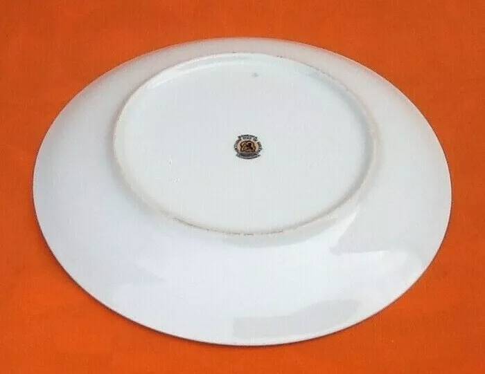 6 Bohemian Fine Porcelain Dinner Plates