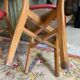 Set 4 chairs vintage bistro year 50/60