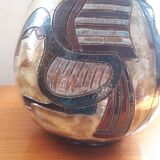 Large Art Deco vase signed Guérin