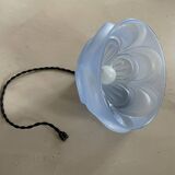 Art Deco molded glass pendant light