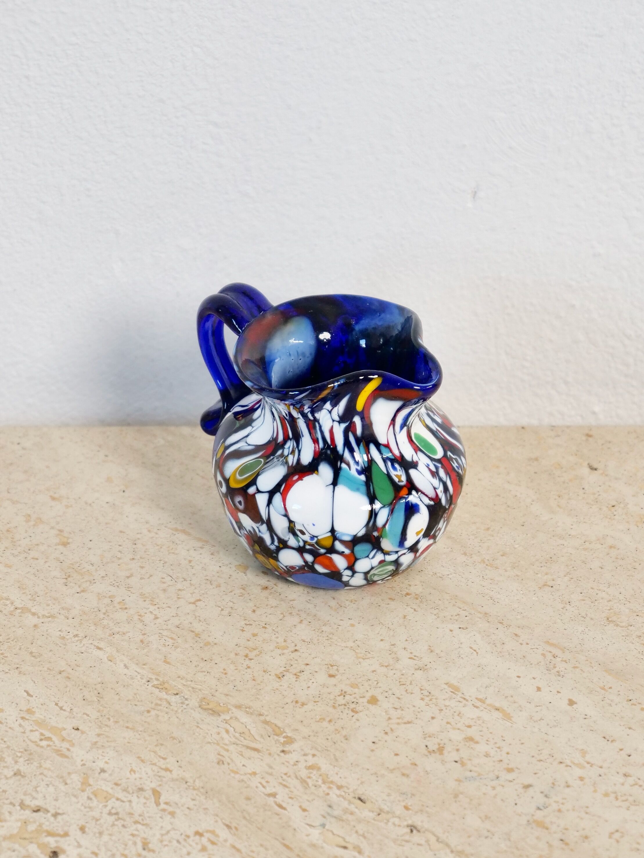 Glass pitcher of Murano Fratelli Toso