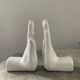 Pair of ceramic hand bookends from the 70s