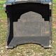 2 tabourets/ poufs orientaux bois/ metal/ cuir
