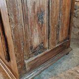 Buffet Ancien Français du XVIIᵉ Siècle en Bois de Châtaignier