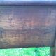 Solid wooden farm table mid-20th century
