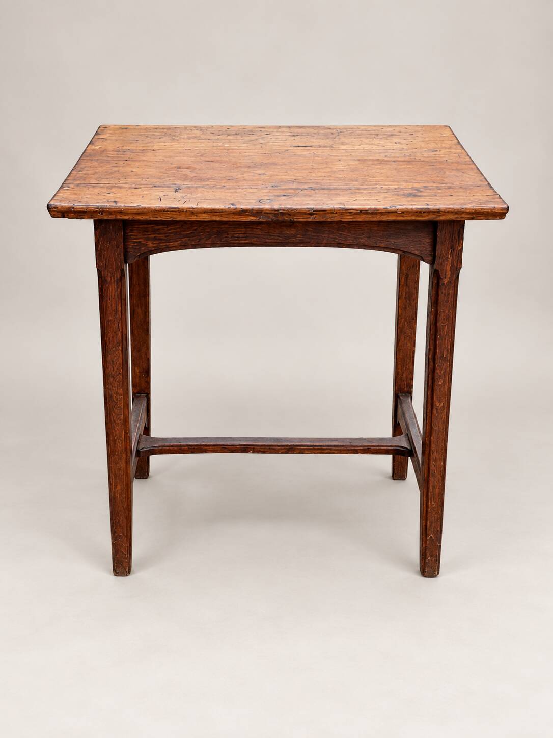 Small antique solid wood table – early 20th century